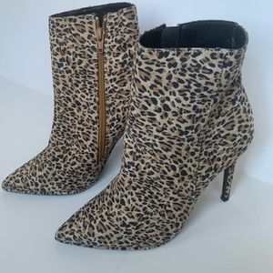 "Clearance" Leopard print boots.